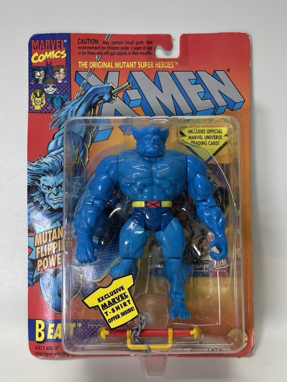 1994 Marvel X-Men Beast Toy Biz Action Figure MOC Sealed Original Card Vintage